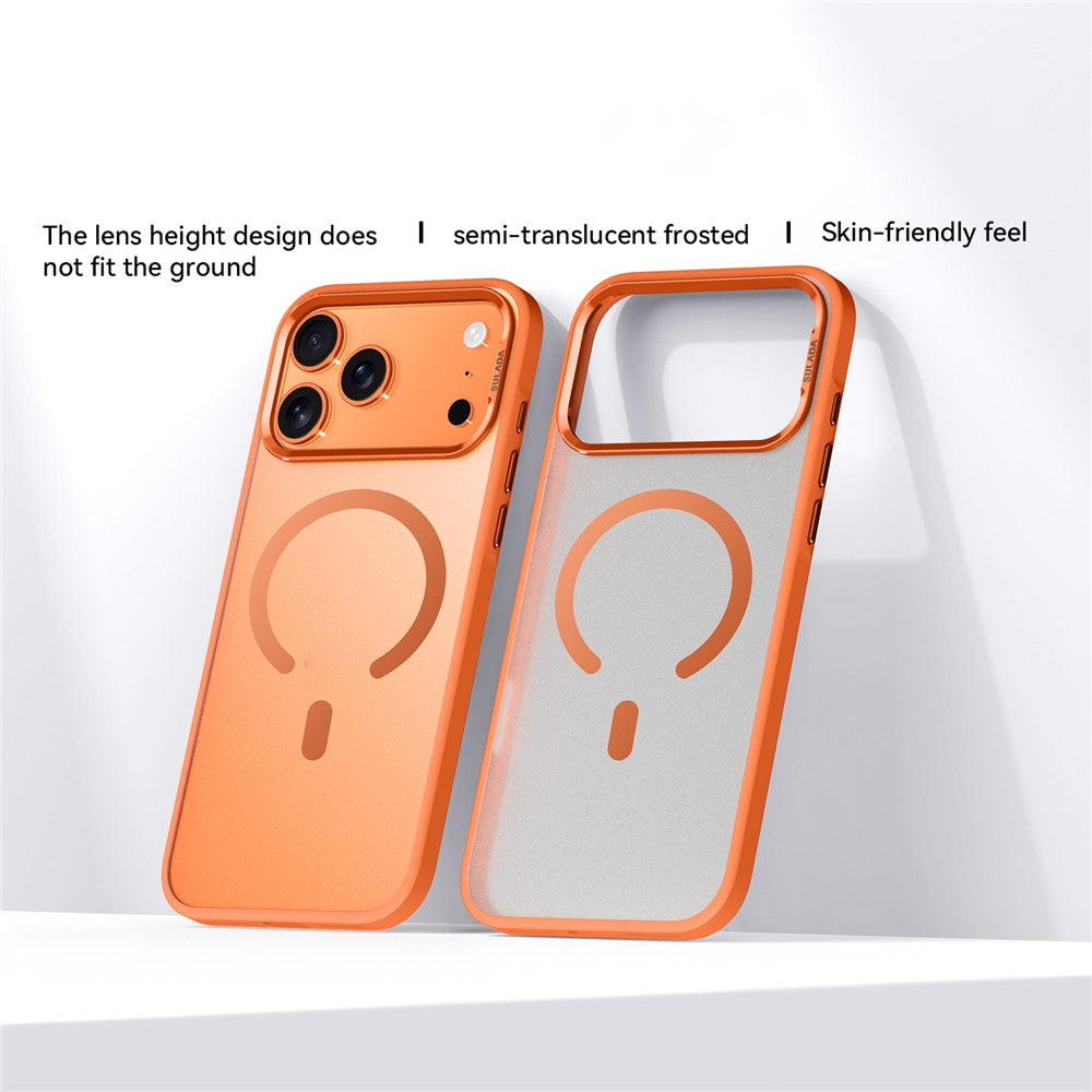 SULADA For iPhone 17 Pro Case Compatible with MagSafe PC + TPU Phone Cover