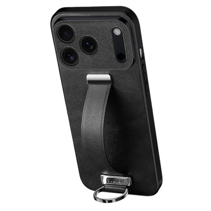 SULADA Fashion Series for iPhone 17 Pro Max Case Wristband Kickstand Leather Back Phone Cover