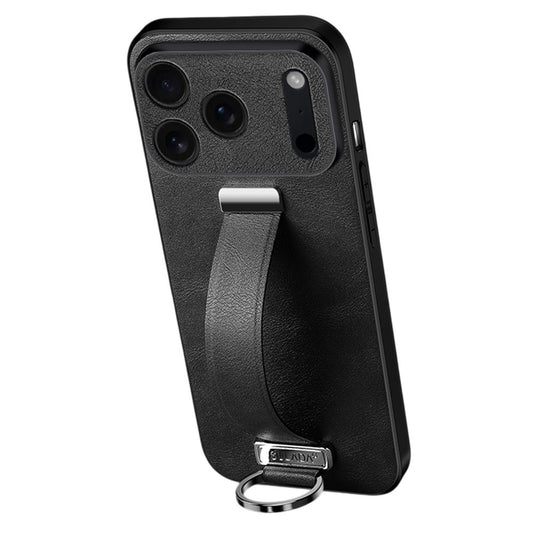 SULADA Fashion Series for iPhone 17 Pro Max Case Wristband Kickstand Leather Back Phone Cover