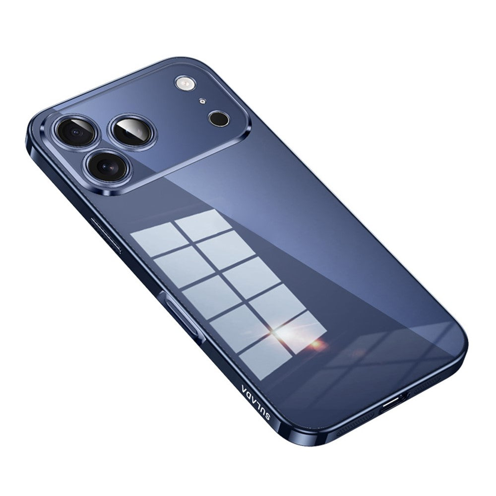SULADA For iPhone 17 Pro Case Ultra Thin Electroplated TPU Clear Phone Cover