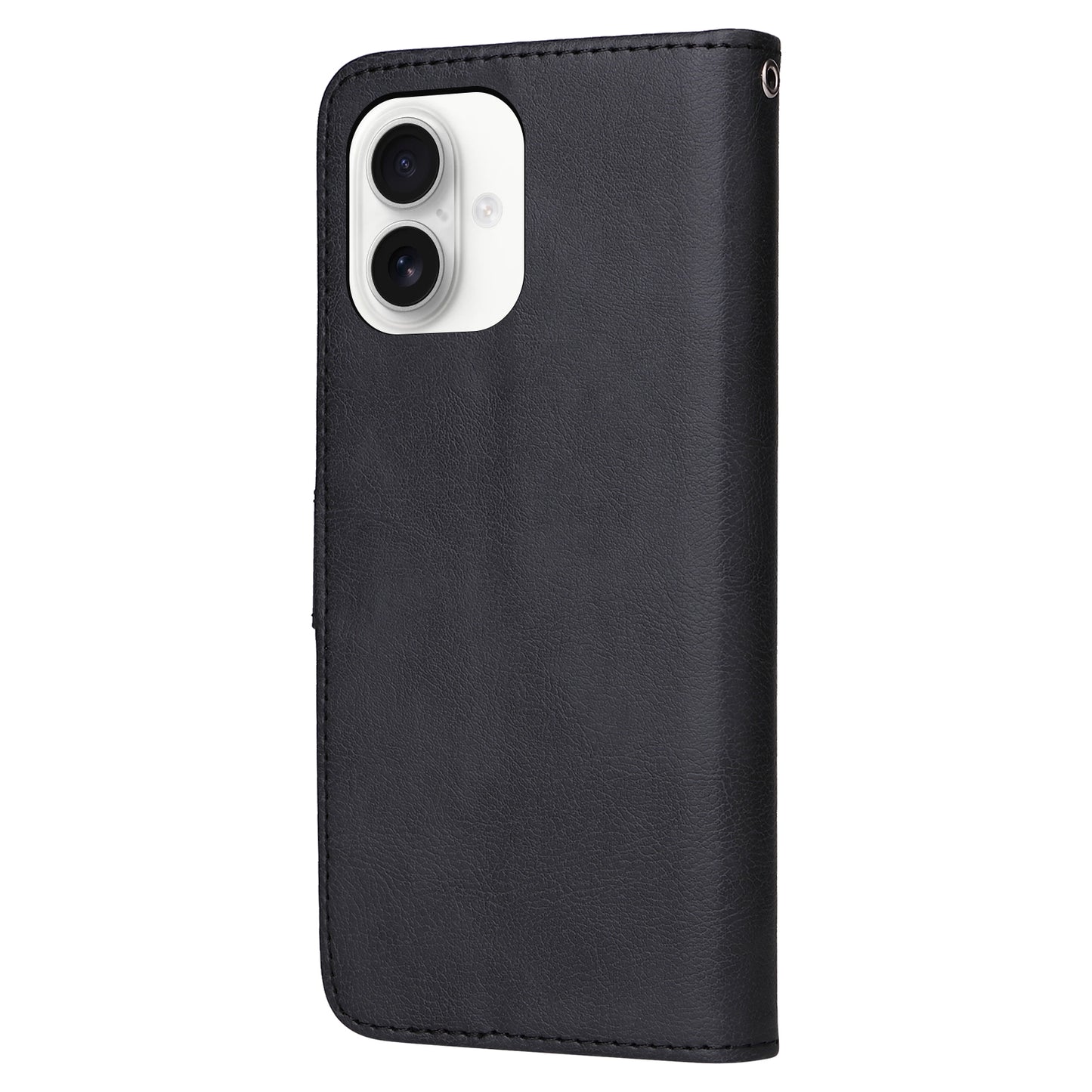 For iPhone 17 Case 2 in 1 Detachable Magnetic Leather Wallet Mobile Cover with Strap