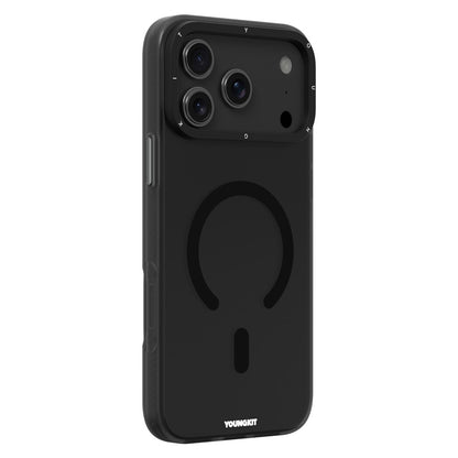 YOUNGKIT For iPhone 17 Pro Matte Case Compatible with MagSafe PET TPU Phone Cover