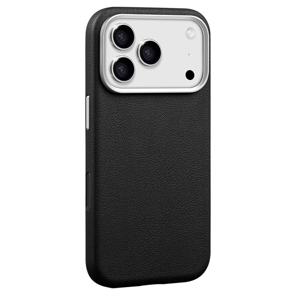X-LEVEL For iPhone 17 Pro Case Compatible with MagSafe PU Leather Hard PC Phone Cover
