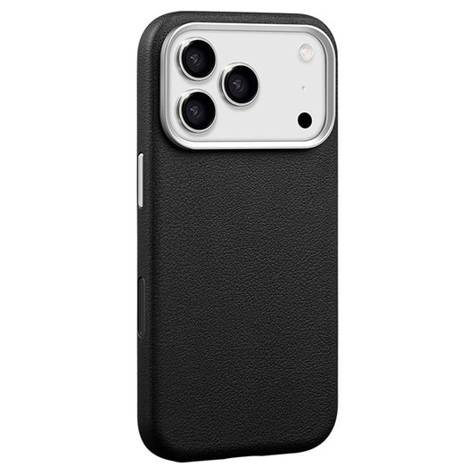 X-LEVEL For iPhone 17 Pro Case Compatible with MagSafe PU Leather Hard PC Phone Cover