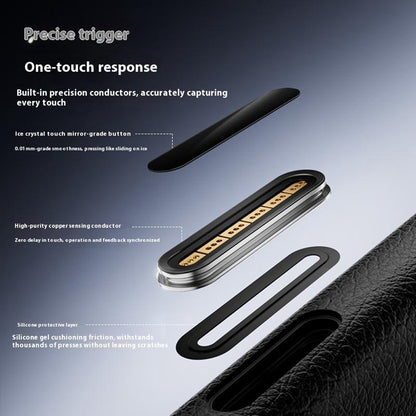 X-LEVEL For iPhone 17 Pro Case Compatible with MagSafe PU Leather Hard PC Phone Cover