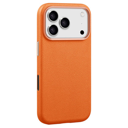 X-LEVEL For iPhone 17 Pro Case Compatible with MagSafe PU Leather Hard PC Phone Cover