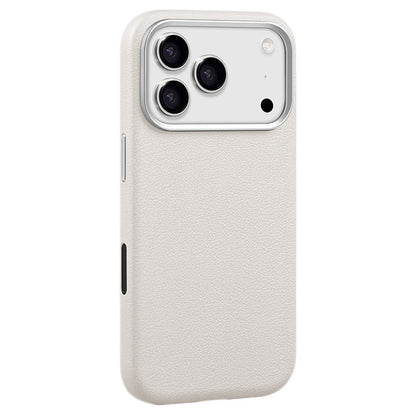 X-LEVEL For iPhone 17 Pro Case Compatible with MagSafe PU Leather Hard PC Phone Cover