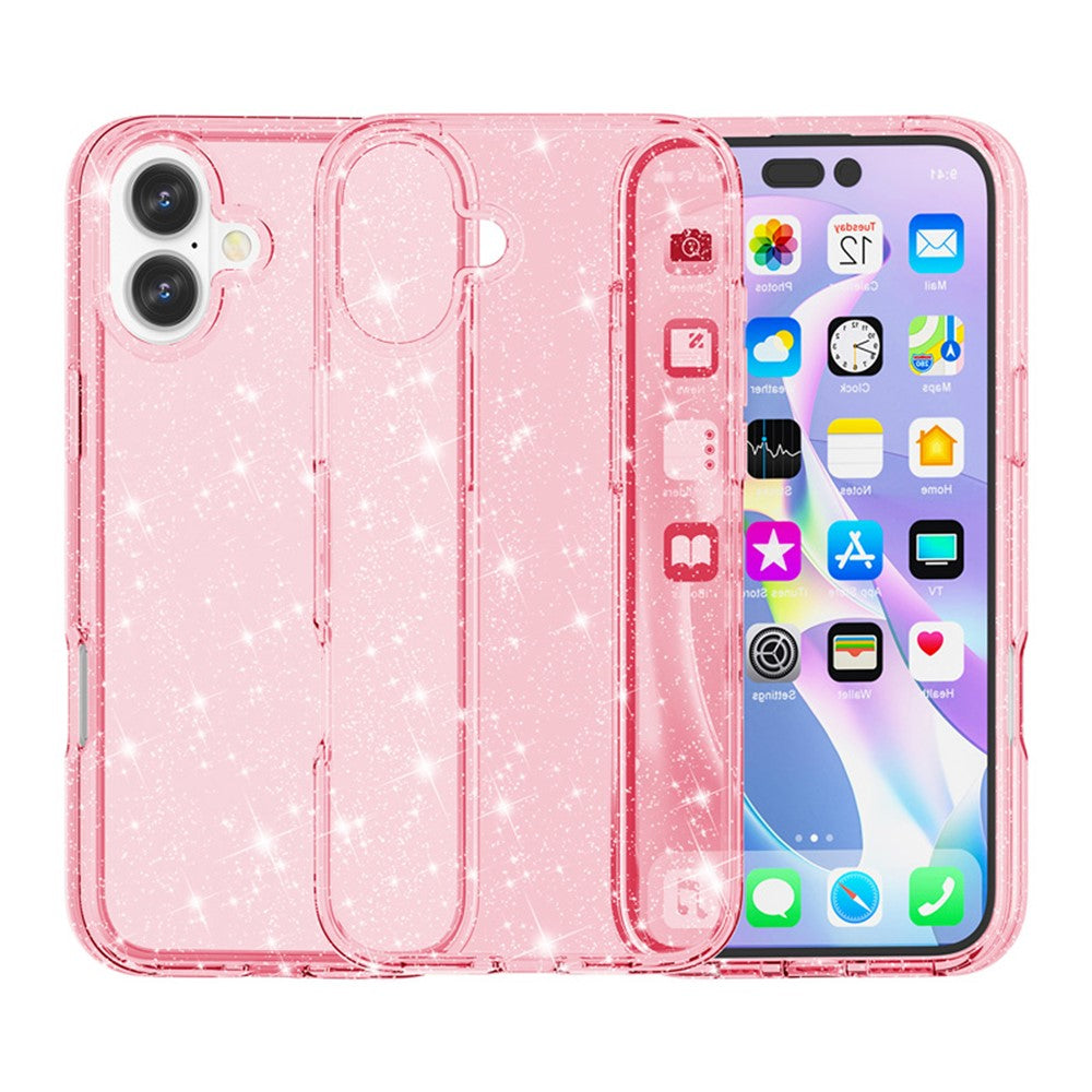 AMORUS For iPhone 17 Case Soft TPU Hard PC Back Shockproof Phone Cover