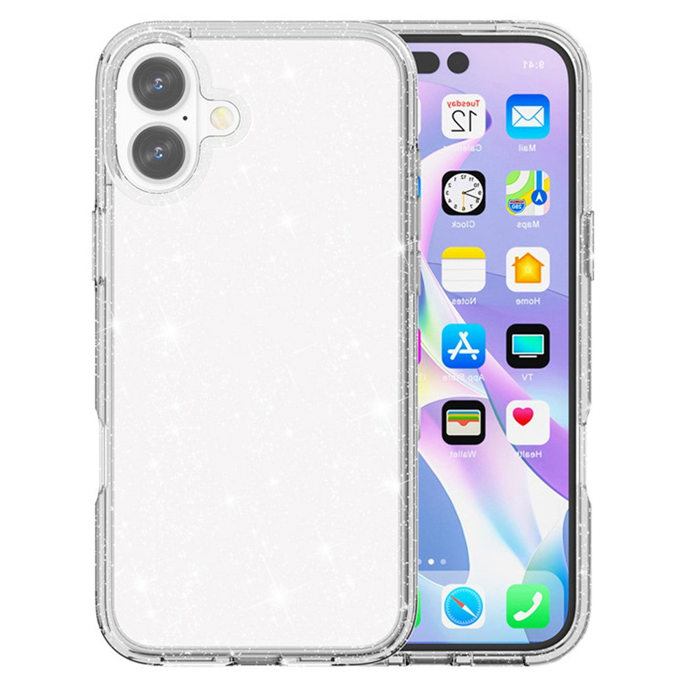 AMORUS For iPhone 17 Case Soft TPU Hard PC Back Shockproof Phone Cover