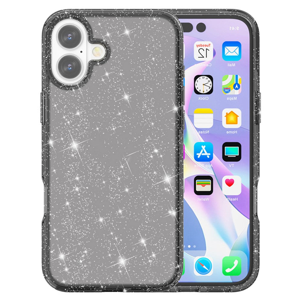 AMORUS For iPhone 17 Case Soft TPU Hard PC Back Shockproof Phone Cover