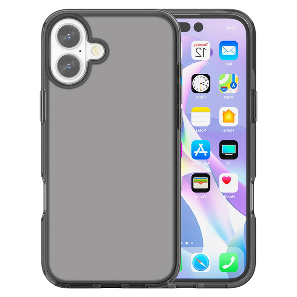 AMORUS For iPhone 17 Case Soft TPU Hard PC Back Shockproof Phone Cover