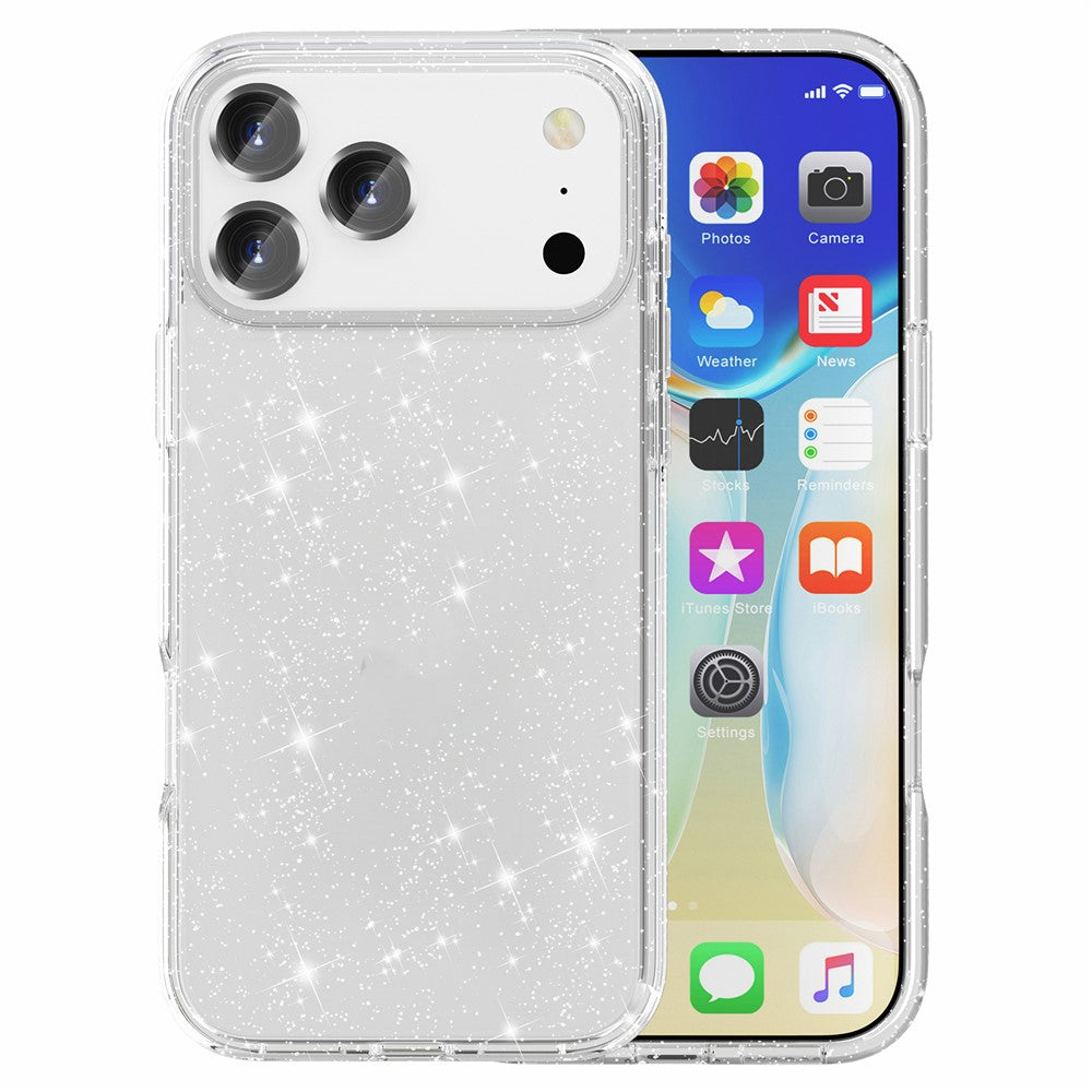 AMORUS For iPhone 17 Pro Max Case Soft TPU Hard PC Back Shockproof Phone Cover