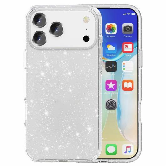 AMORUS For iPhone 17 Pro Max Case Soft TPU Hard PC Back Shockproof Phone Cover