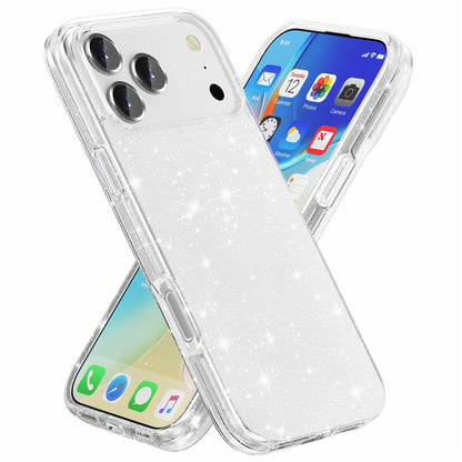 AMORUS For iPhone 17 Pro Max Case Soft TPU Hard PC Back Shockproof Phone Cover