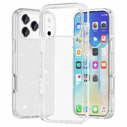 AMORUS For iPhone 17 Pro Max Case Soft TPU Hard PC Back Shockproof Phone Cover