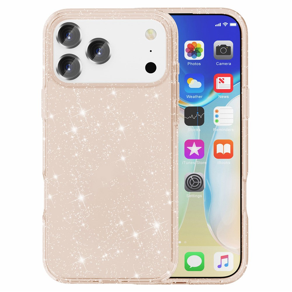 AMORUS For iPhone 17 Pro Max Case Soft TPU Hard PC Back Shockproof Phone Cover