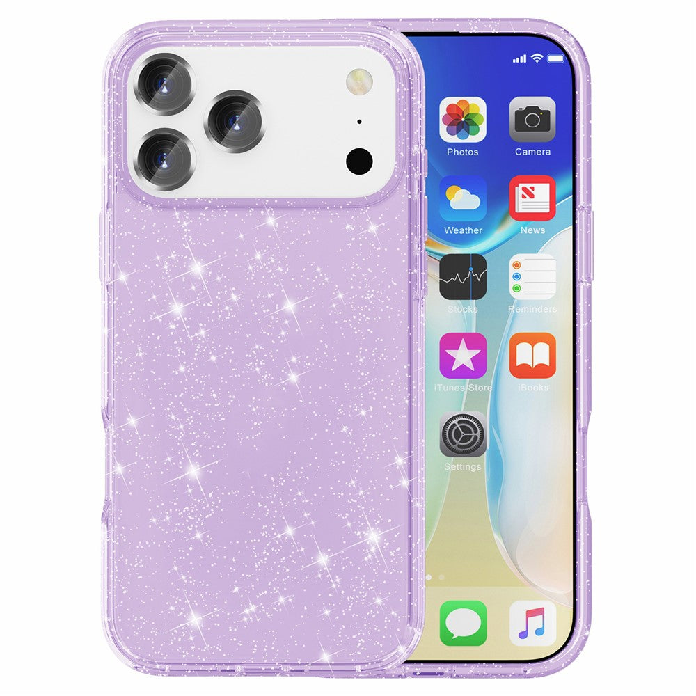 AMORUS For iPhone 17 Pro Max Case Soft TPU Hard PC Back Shockproof Phone Cover