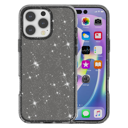 AMORUS For iPhone 16 Pro Max Case Soft TPU Hard PC Back Shockproof Phone Cover