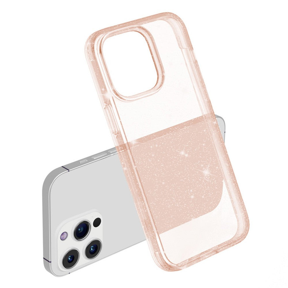 AMORUS For iPhone 15 Pro Max Case Soft TPU Hard PC Back Shockproof Phone Cover