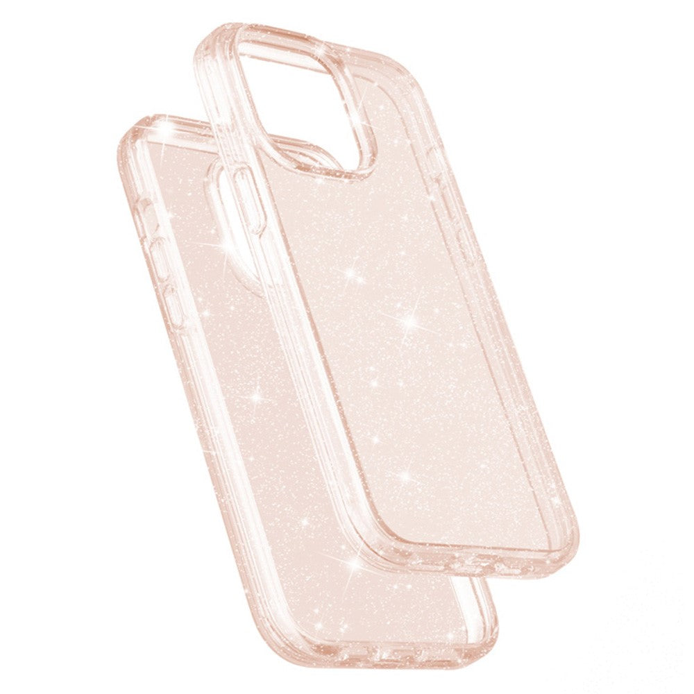 AMORUS For iPhone 15 Pro Case Soft TPU Hard PC Back Shockproof Phone Cover