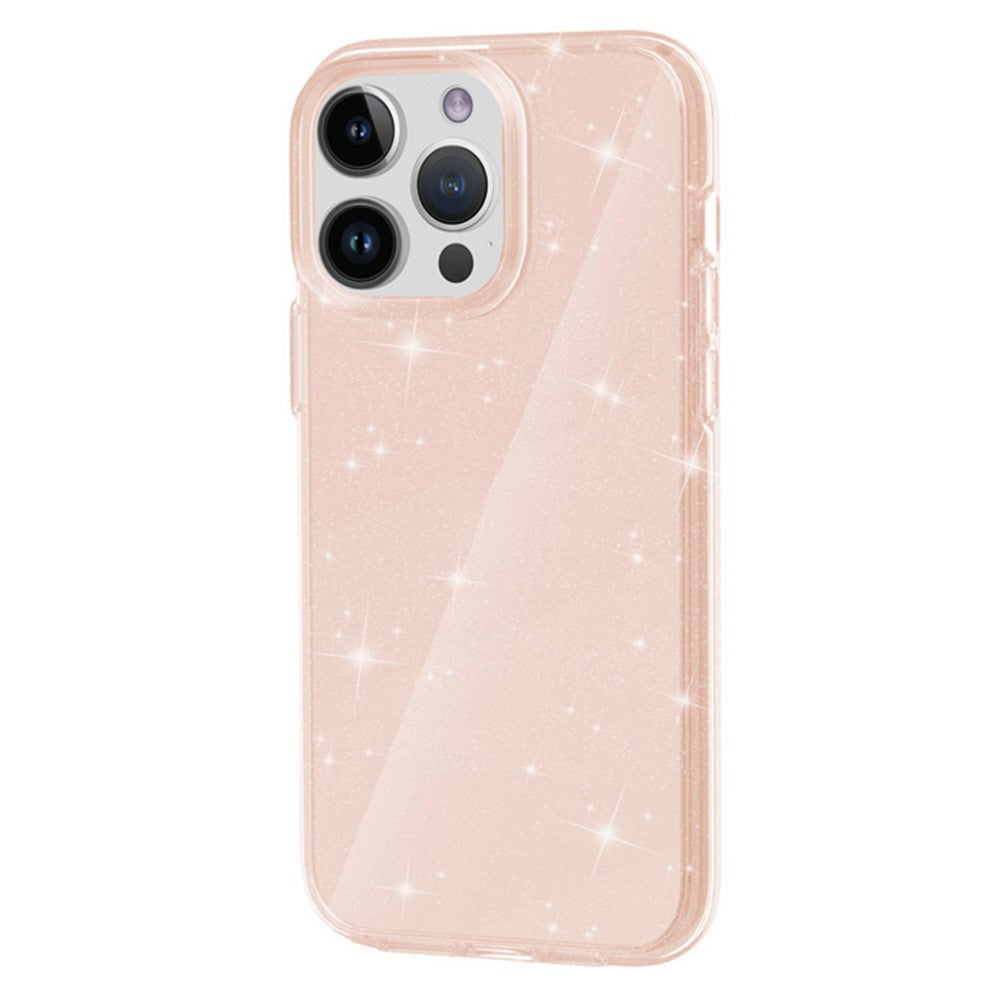 AMORUS For iPhone 15 Pro Case Soft TPU Hard PC Back Shockproof Phone Cover