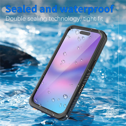 REDPEPPER FS / FM Series For iPhone 17 Clear Case Compatible with MagSafe PC TPU PET IP68 Waterproof Phone Cover