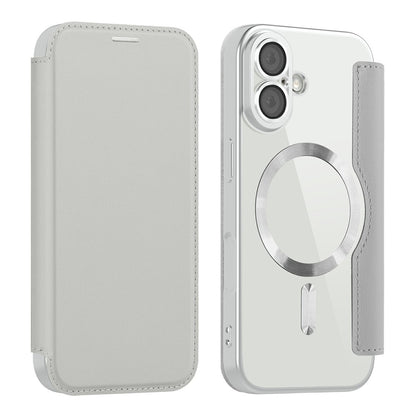 AMORUS For iPhone 17 Case Compatible with MagSafe RFID Blocking Card Holder Leather Phone Cover