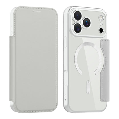 AMORUS For iPhone 17 Pro Max Case Compatible with MagSafe RFID Blocking Card Holder Leather Phone Cover