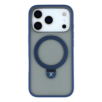 X-LEVEL For iPhone 17 Pro Case Metal Kickstand TPU PC Phone Back Cover