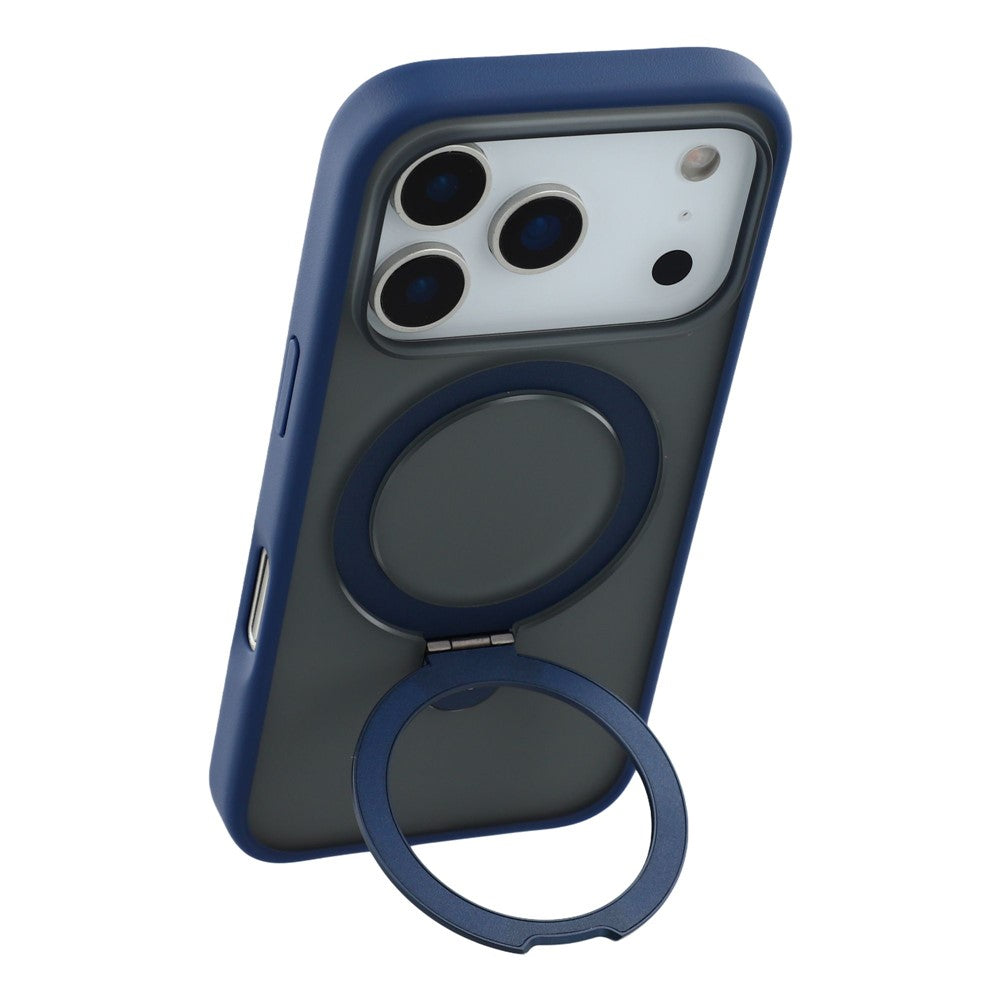 X-LEVEL For iPhone 17 Pro Case Metal Kickstand TPU PC Phone Back Cover