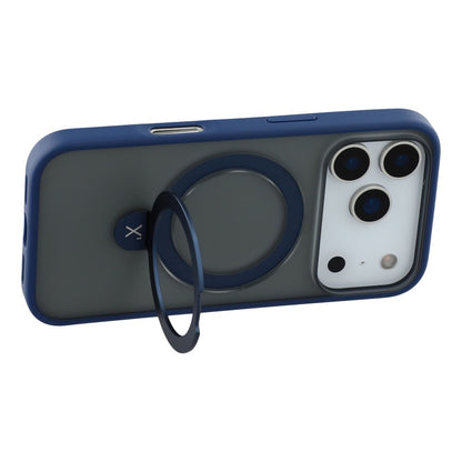 X-LEVEL For iPhone 17 Pro Case Metal Kickstand TPU PC Phone Back Cover