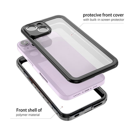 REDPEPPER PRO Series for iPhone 14 Plus IP68 Waterproof Anti-drop Transparent Phone Case Full Protection Smartphone Cover