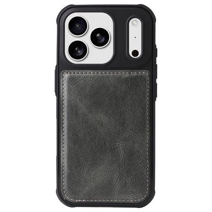 For iPhone 17 Pro Max Phone Case PU Leather Zipper Wallet Detachable Cover