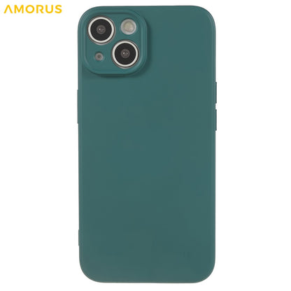AMORUS For iPhone 14 Plus Case Precise Cutouts TPU Fiber Lining Shockproof Phone Cover