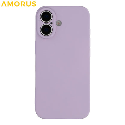 AMORUS For iPhone 17 Case Precise Cutouts TPU Fiber Lining Shockproof Phone Cover
