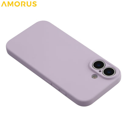 AMORUS For iPhone 17 Case Precise Cutouts TPU Fiber Lining Shockproof Phone Cover