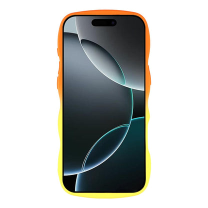 For iPhone 17 Pro Case Gradient Color Rubberized TPU Phone Cover