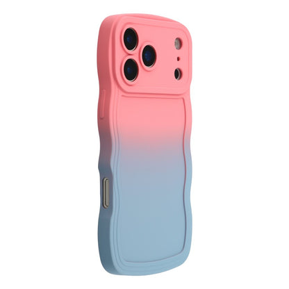 For iPhone 17 Pro Case Gradient Color Rubberized TPU Phone Cover