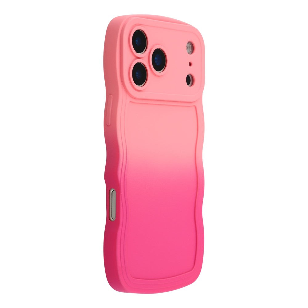 For iPhone 17 Pro Case Gradient Color Rubberized TPU Phone Cover