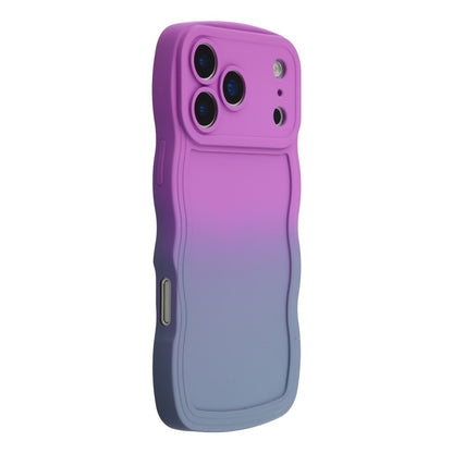 For iPhone 17 Pro Case Gradient Color Rubberized TPU Phone Cover
