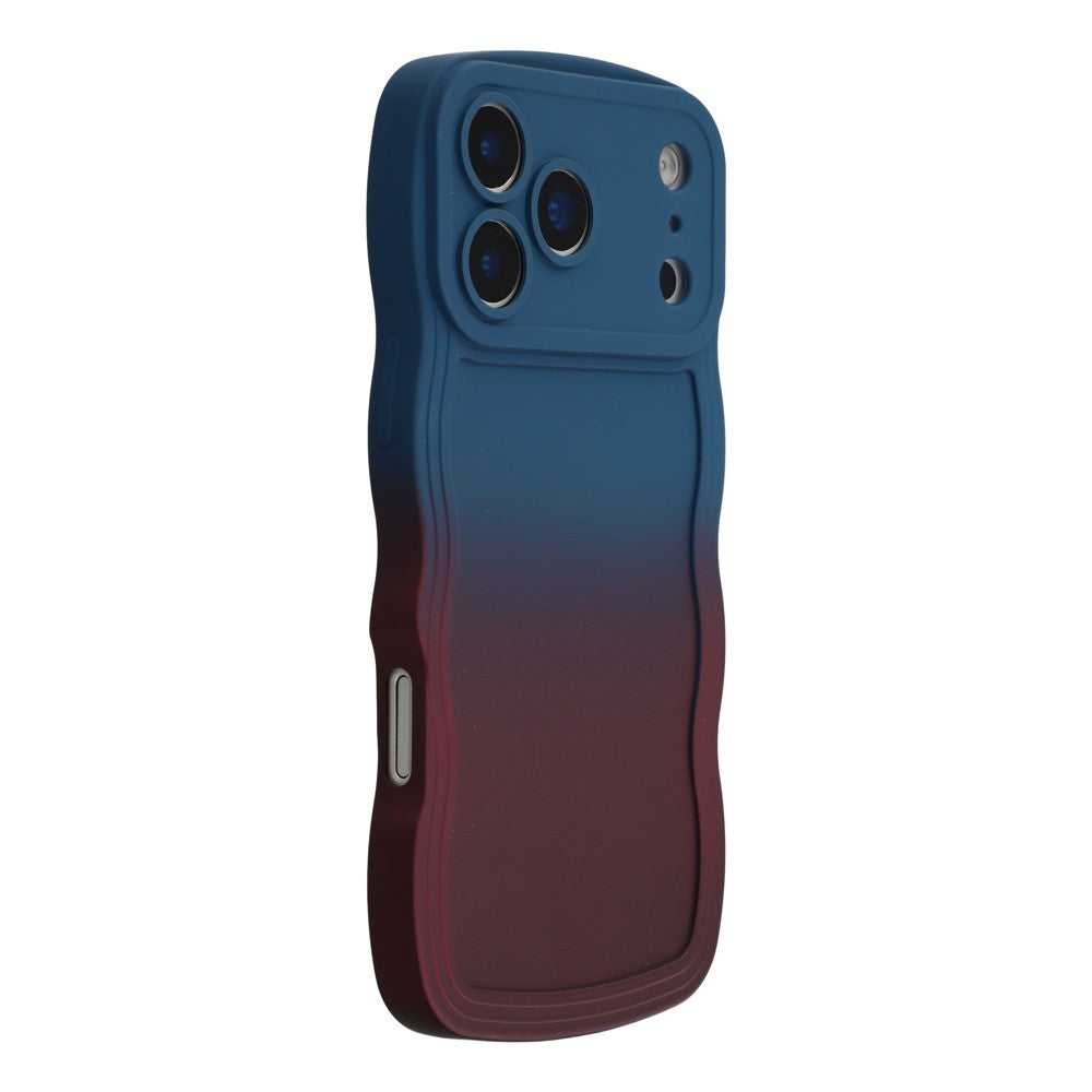 For iPhone 17 Pro Case Gradient Color Rubberized TPU Phone Cover