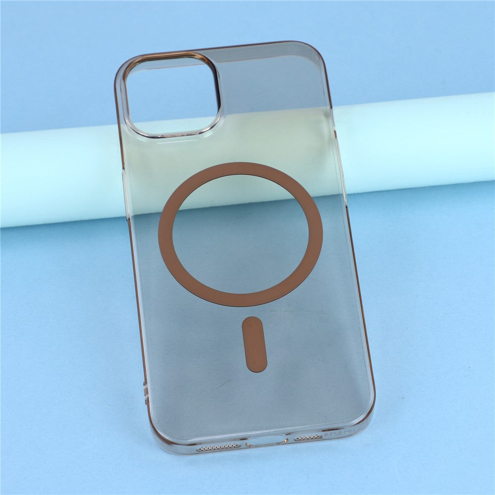 For iPhone 14 / 13 Crystal Clear Case Compatible with MagSafe Hard PC Phone Cover