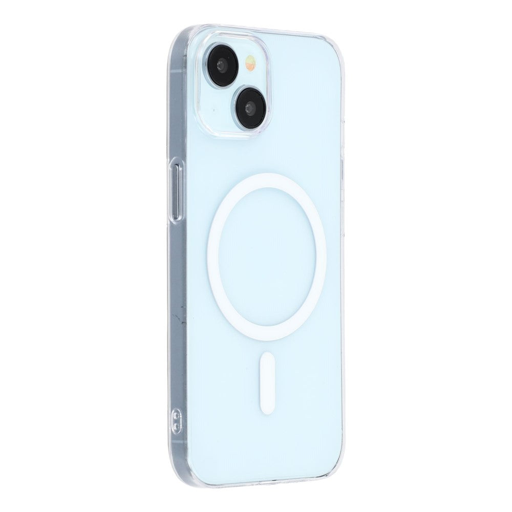 For iPhone 14 / 13 Crystal Clear Case Compatible with MagSafe Hard PC Phone Cover