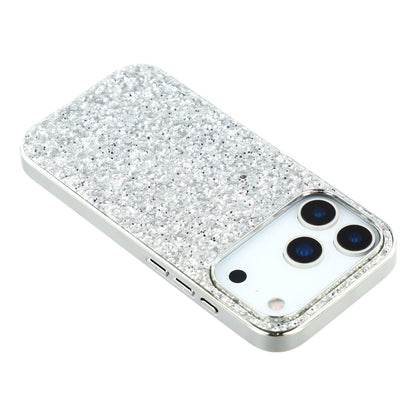 For iPhone 17 Pro Max Case TPU + PC Sparkling Glitter Phone Back Cover