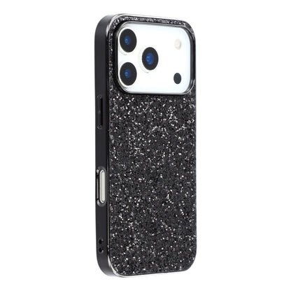 For iPhone 17 Pro Max Case TPU + PC Sparkling Glitter Phone Back Cover