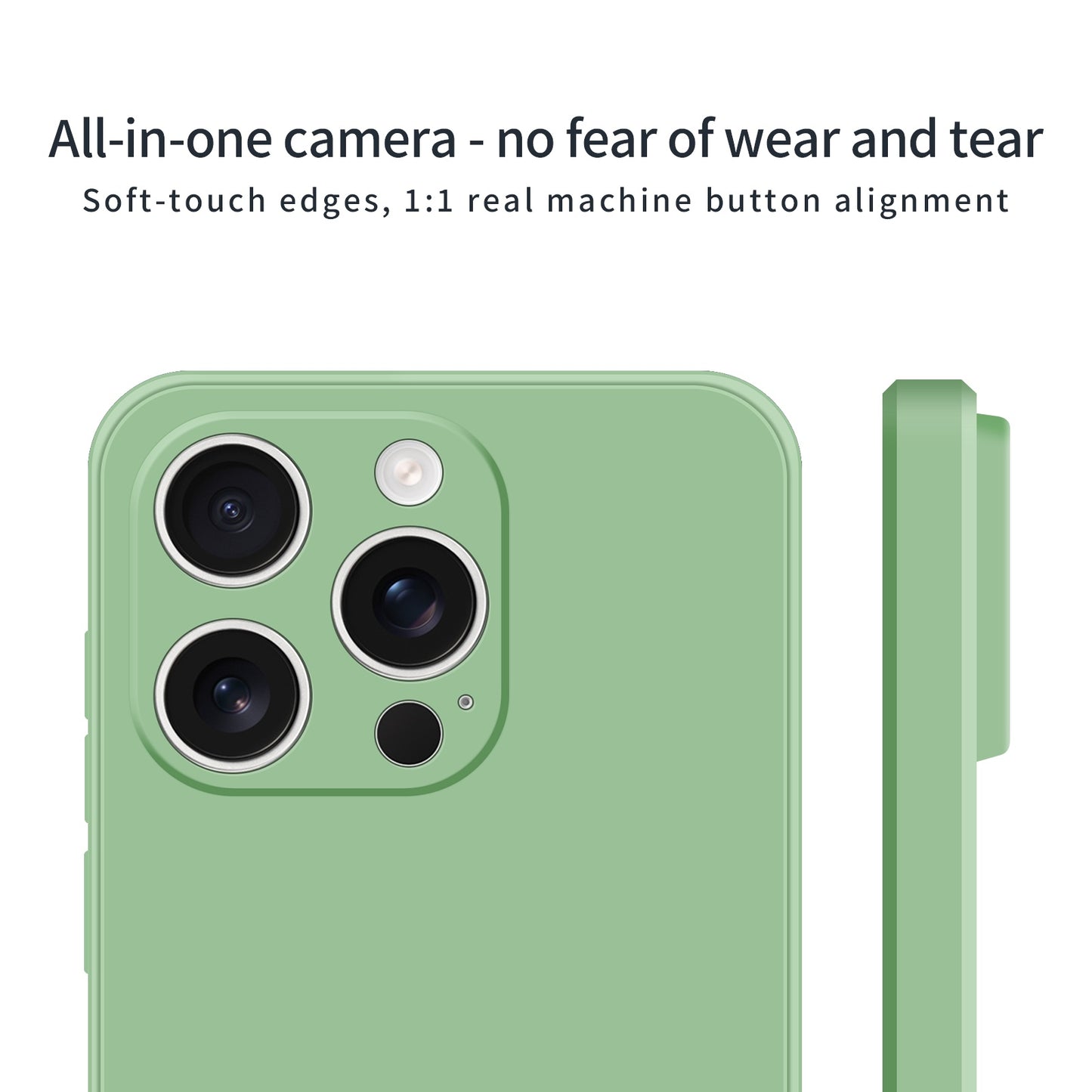 MOFI For iPhone 16 Pro Case  Skin Touch Soft TPU Protective Phone Cover