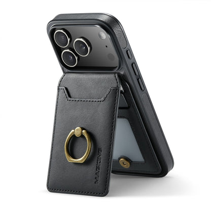 MAGKING K1 Series For 18 Pro / 17 Pro Magnetic Case PC + TPU + PU Phone Cover with Card Holder