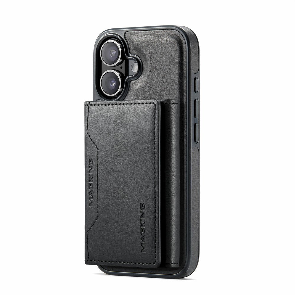 MAGKING K2 Series For iPhone 17 Case Compatible with MagSafe PC + TPU + PU Phone Cover