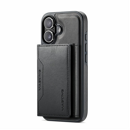 MAGKING K2 Series For iPhone 17 Case Compatible with MagSafe PC + TPU + PU Phone Cover
