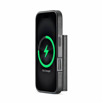 MAGKING K2 Series For iPhone 17 Case Compatible with MagSafe PC + TPU + PU Phone Cover